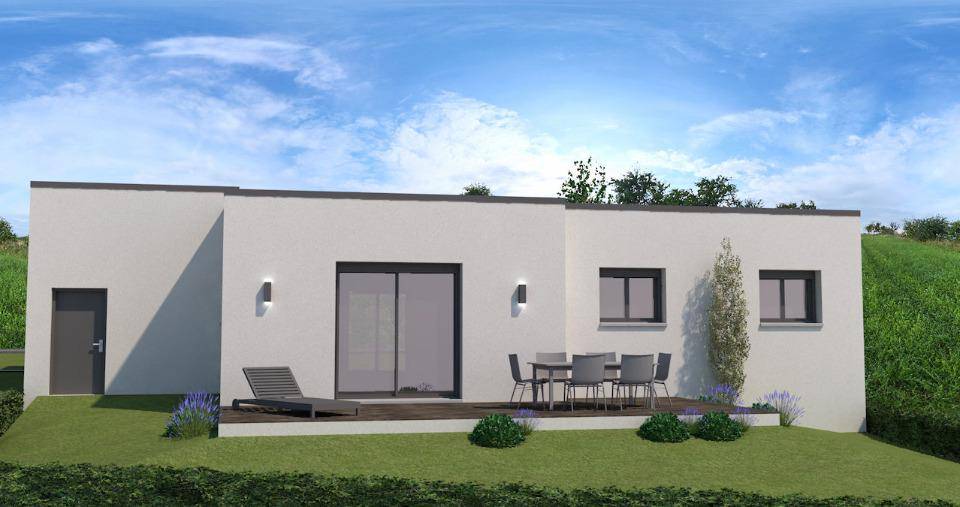 Programme terrain + maison à Boust en Moselle (57) de 97 m² à vendre au prix de 366000€ - 2