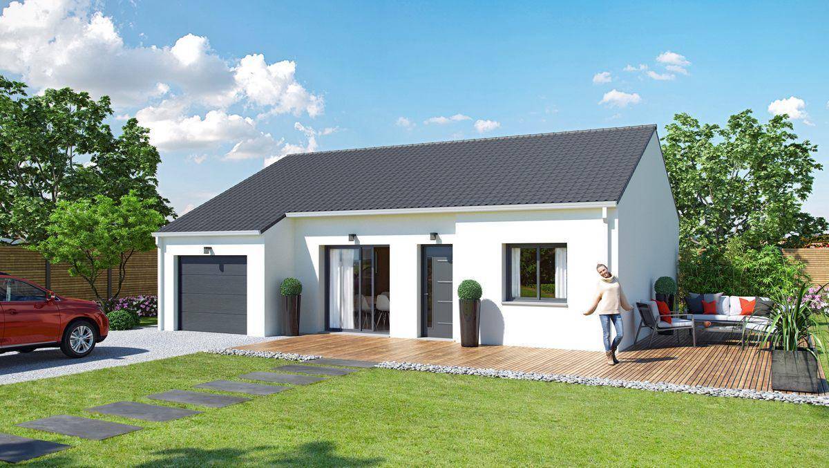 Programme terrain + maison à Arbois en Jura (39) de 75 m² à vendre au prix de 182000€ - 1
