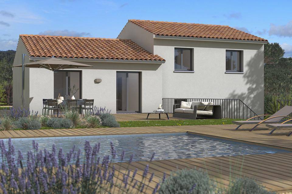 Programme terrain + maison à Conilhac-Corbières en Aude (11) de 90 m² à vendre au prix de 283000€ - 2