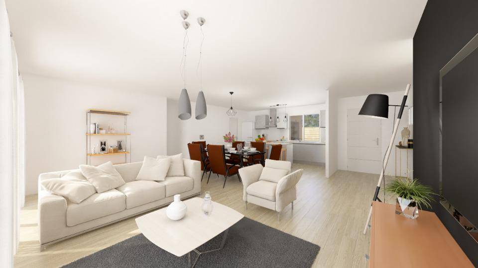 Programme terrain + maison à Loures-Barousse en Hautes-Pyrénées (65) de 115 m² à vendre au prix de 220400€ - 3