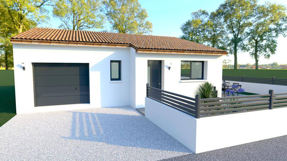 Programme terrain + maison à Pia en Pyrénées-Orientales (66) de 70 m² à vendre au prix de 231000€ - 1