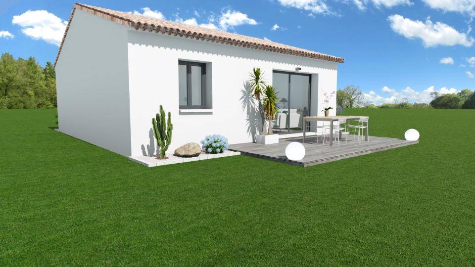 Programme terrain + maison à Anneyron en Drôme (26) de 60 m² à vendre au prix de 210000€ - 4