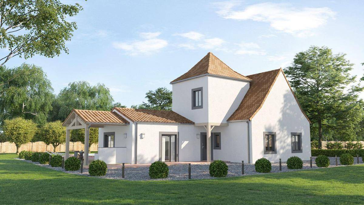 Programme terrain + maison à Carsac-Aillac en Dordogne (24) de 107 m² à vendre au prix de 324800€ - 4