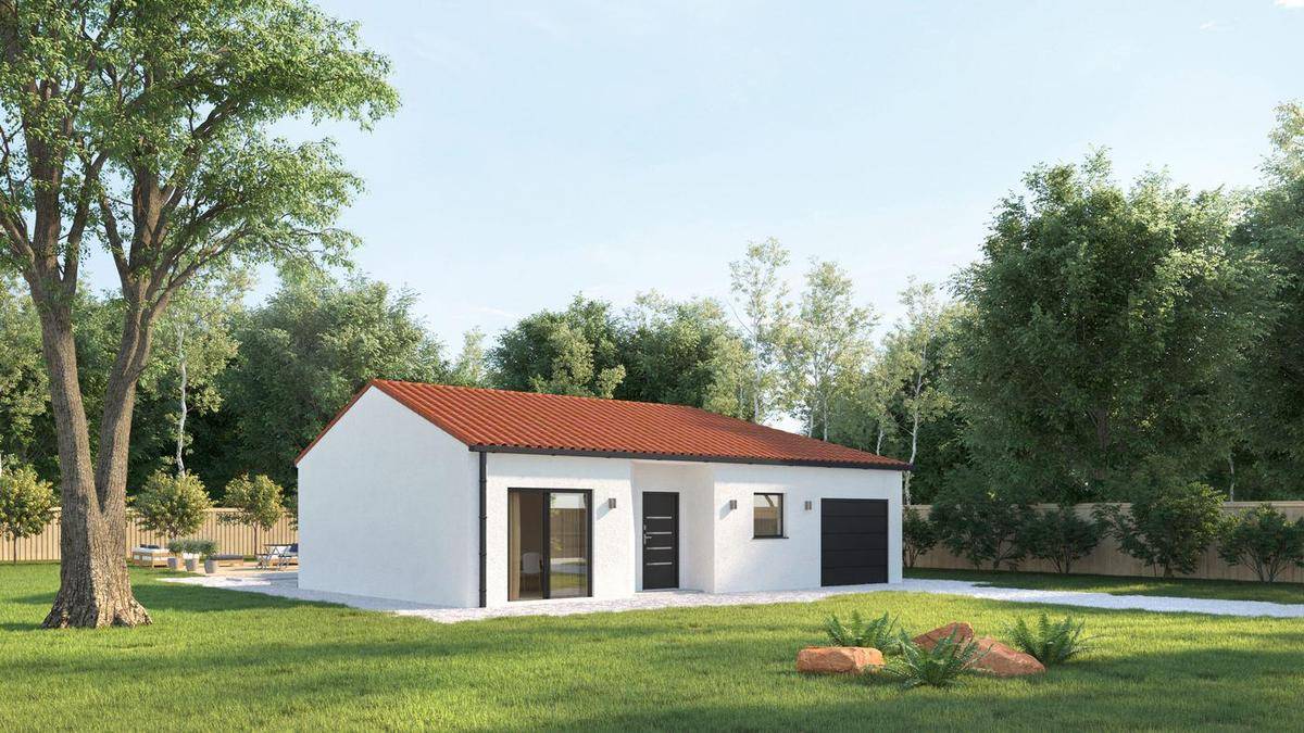 Programme terrain + maison à Saint-Laurent-sur-Sèvre en Vendée (85) de 80 m² à vendre au prix de 192136€ - 2