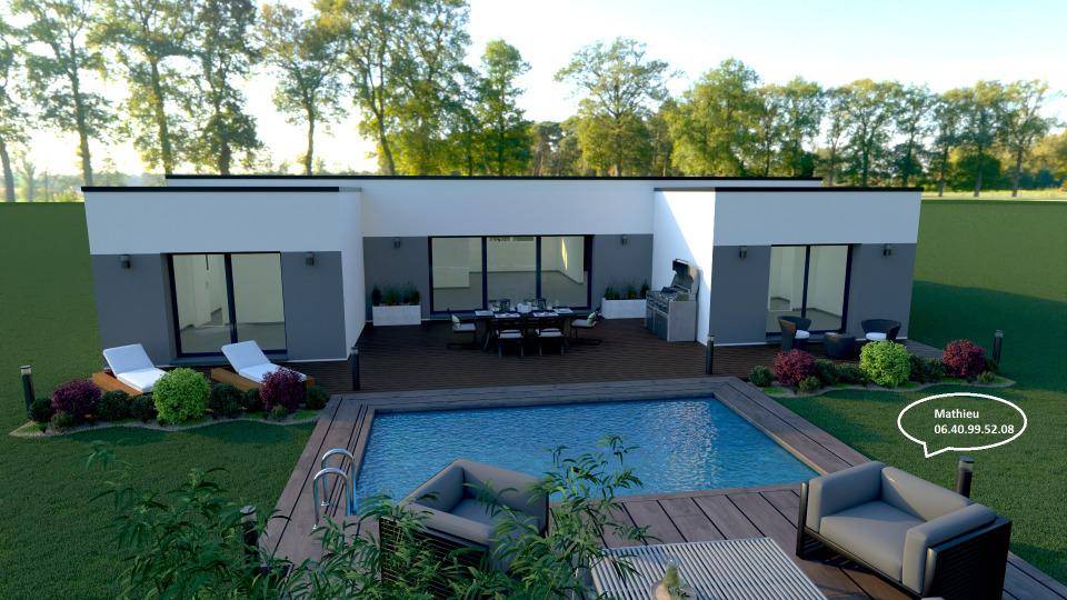 Programme terrain + maison à Bantouzelle en Nord (59) de 150 m² à vendre au prix de 410970€ - 2