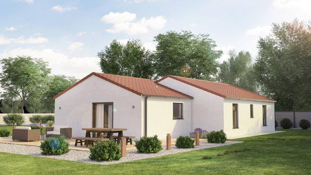 Programme terrain + maison à Creuzier-le-Vieux en Allier (03) de 93 m² à vendre au prix de 237370€ - 2