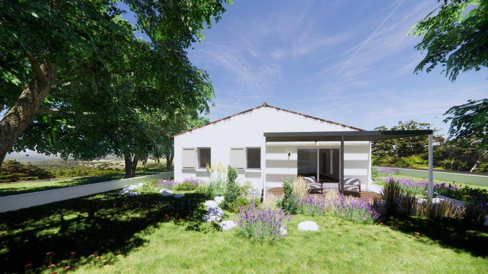 Programme terrain + maison à Cherves-Richemont en Charente (16) de 90 m² à vendre au prix de 213000€ - 2