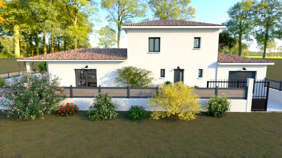 Programme terrain + maison à Carnoules en Var (83) de 115 m² à vendre au prix de 535600€ - 2