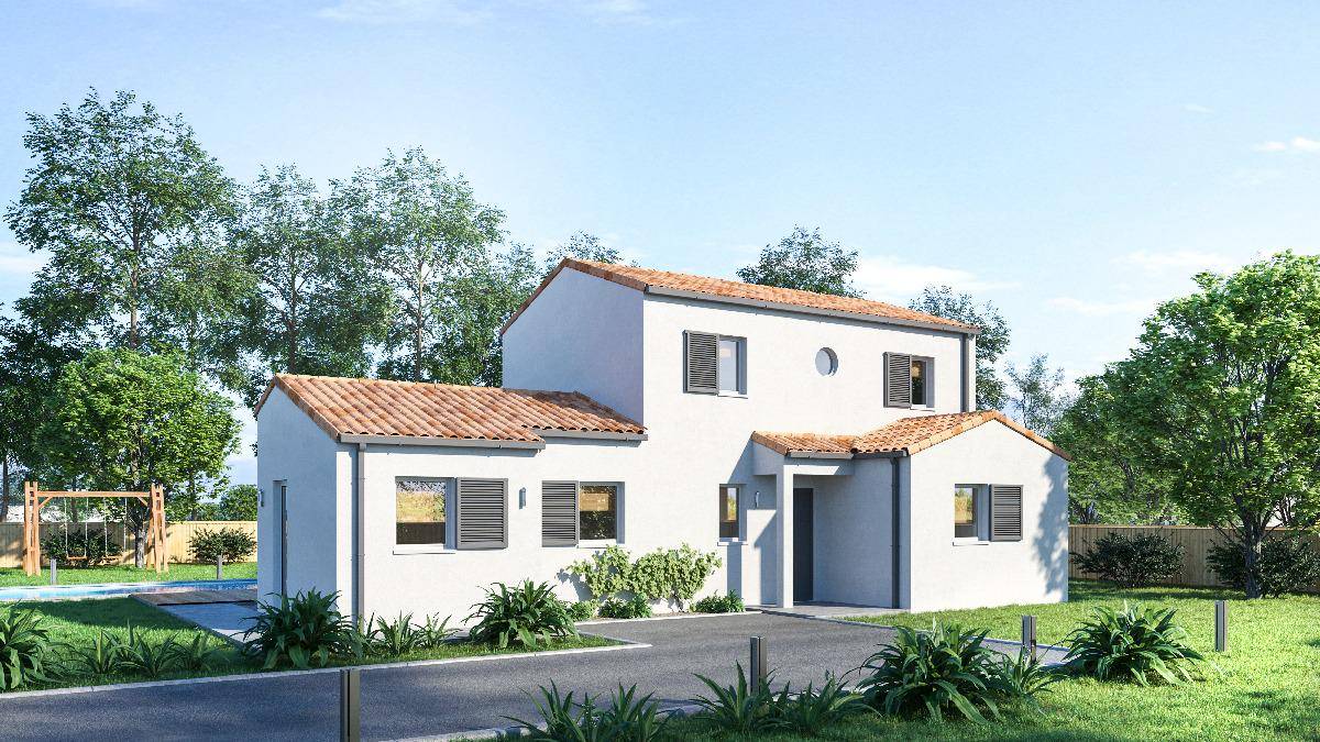 Programme terrain + maison à Saint-Xandre en Charente-Maritime (17) de 122 m² à vendre au prix de 436854€ - 2