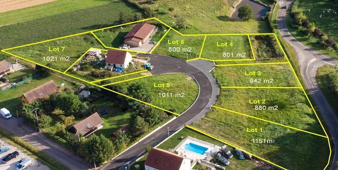Terrain seul à Thury en Côte-d'Or (21) de 880 m² à vendre au prix de 26129€