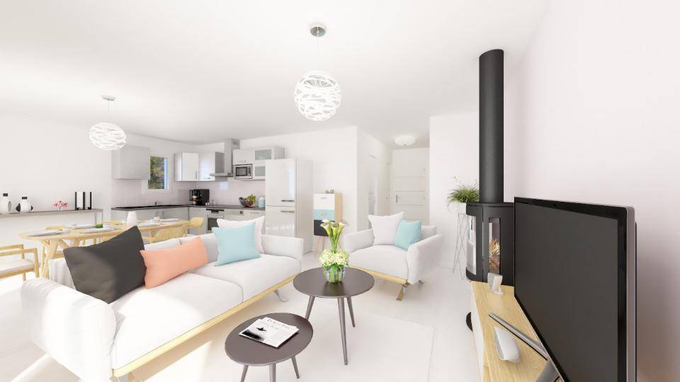 Programme terrain + maison à Paulhan en Hérault (34) de 85 m² à vendre au prix de 289670€ - 3