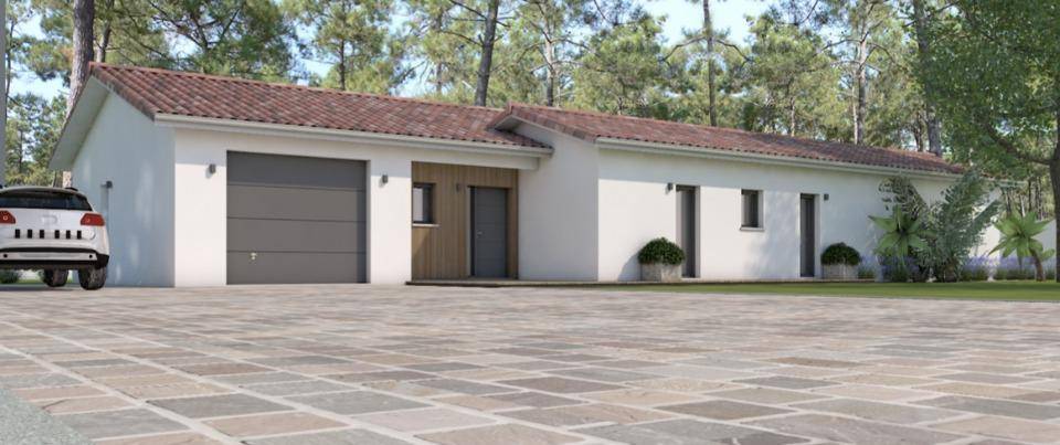 Programme terrain + maison à Arès en Gironde (33) de 135 m² à vendre au prix de 910000€ - 2