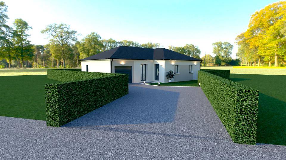 Programme terrain + maison à Saint-Vigor-le-Grand en Calvados (14) de 95 m² à vendre au prix de 209000€ - 2