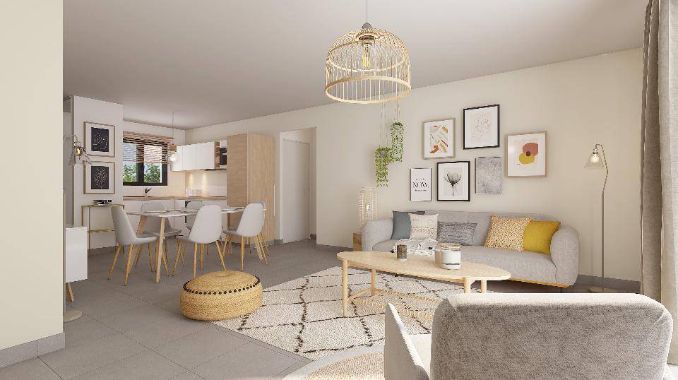 Programme terrain + maison à Douai en Nord (59) de 71 m² à vendre au prix de 170200€ - 4