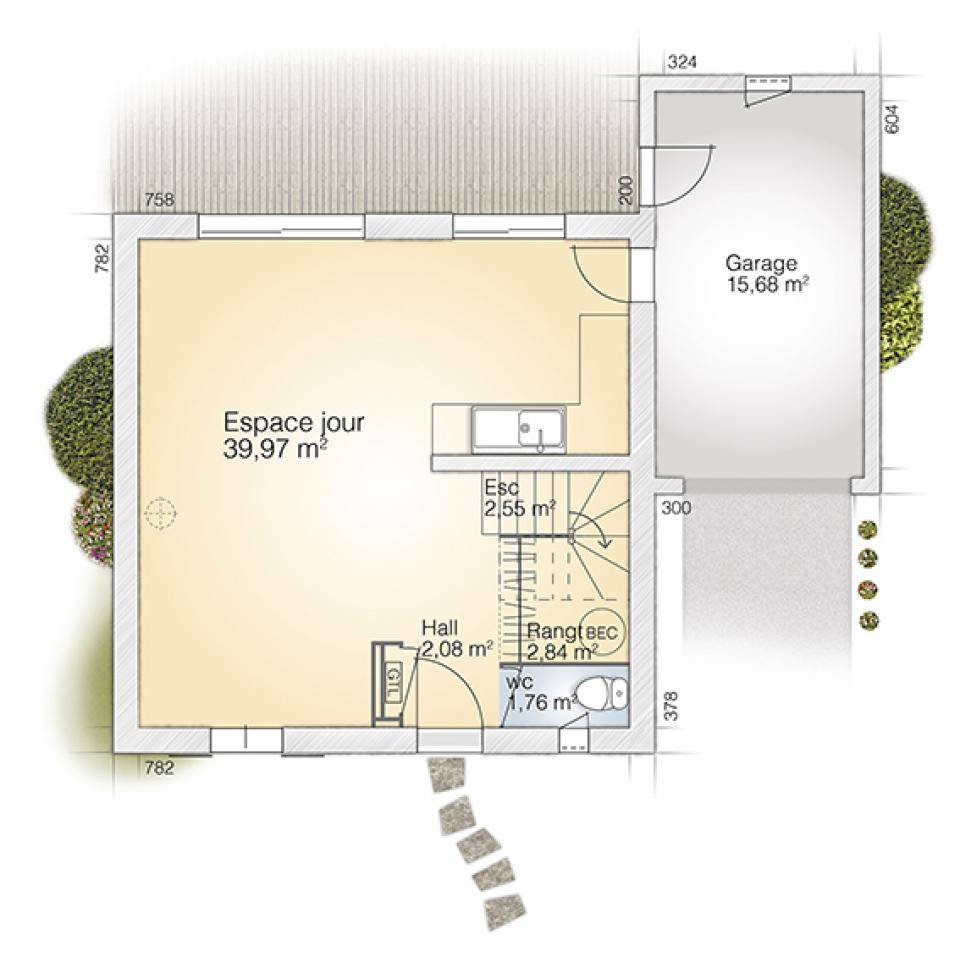 Programme terrain + maison à Cournonterral en Hérault (34) de 95 m² à vendre au prix de 430000€ - 4