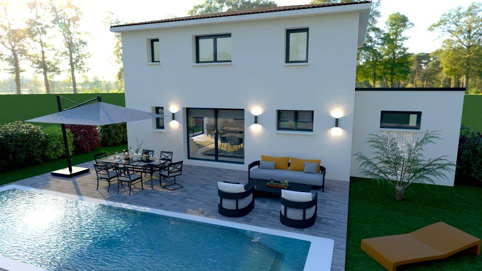 Programme terrain + maison à Peyrestortes en Pyrénées-Orientales (66) de 120 m² à vendre au prix de 397500€ - 2