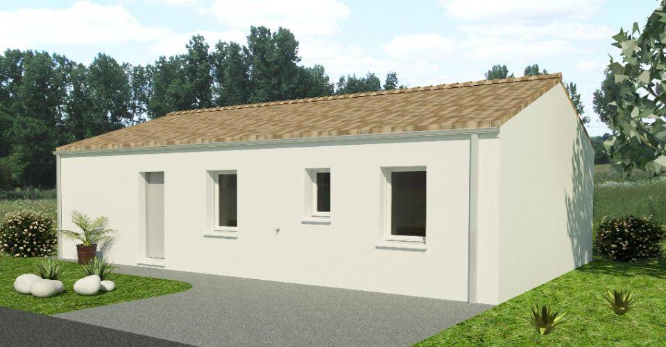 Programme terrain + maison à Aumagne en Charente-Maritime (17) de 84 m² à vendre au prix de 180000€ - 2