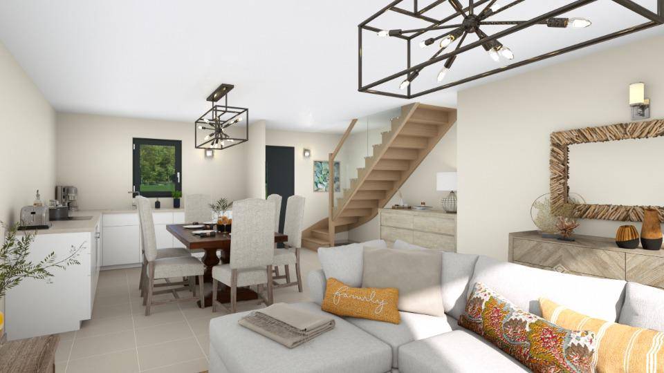 Programme terrain + maison à Marguerittes en Gard (30) de 80 m² à vendre au prix de 254800€ - 2