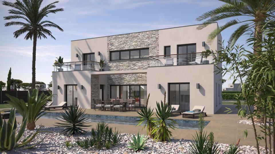 Programme terrain + maison à Aniane en Hérault (34) de 140 m² à vendre au prix de 596060€ - 1