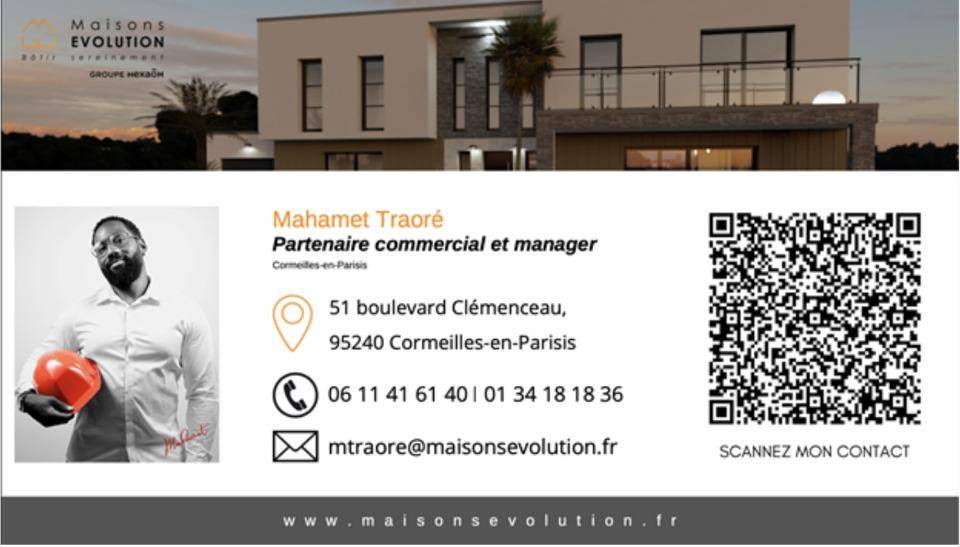 Programme terrain + maison à Franconville en Val-d'Oise (95) de 145 m² à vendre au prix de 570000€ - 4