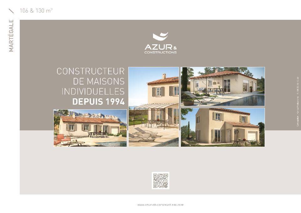 Programme terrain + maison à Salon-de-Provence en Bouches-du-Rhône (13) de 130 m² à vendre au prix de 499000€ - 4