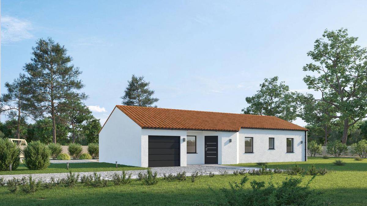 Programme terrain + maison à Saint-Jean-de-Liversay en Charente-Maritime (17) de 105 m² à vendre au prix de 218796€ - 2