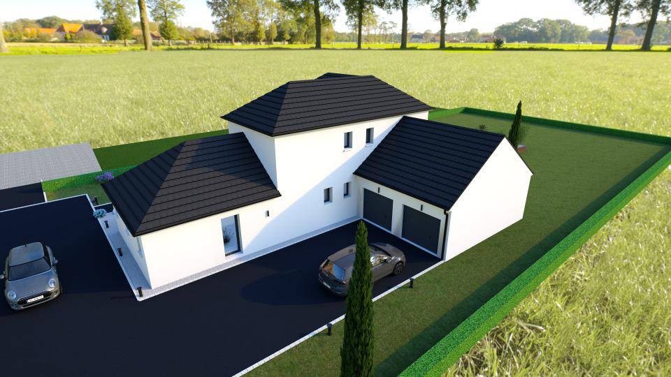Programme terrain + maison à L'Habit en Eure (27) de 195 m² à vendre au prix de 421000€ - 2