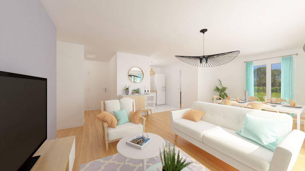 Programme terrain + maison à Salignac-sur-Charente en Charente-Maritime (17) de 82 m² à vendre au prix de 205088€ - 2