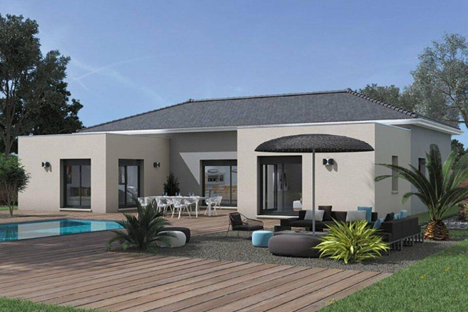 Programme terrain + maison à Saint-Victor-de-Cessieu en Isère (38) de 100 m² à vendre au prix de 267500€ - 1