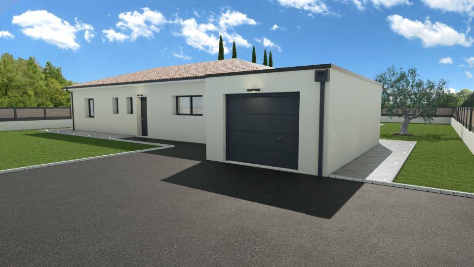 Programme terrain + maison à Tournefeuille en Haute-Garonne (31) de 104 m² à vendre au prix de 406515€ - 4