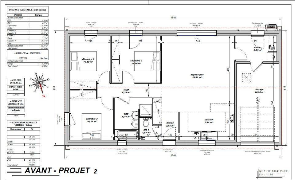 Programme terrain + maison à Gimeux en Charente (16) de 89 m² à vendre au prix de 220300€ - 4
