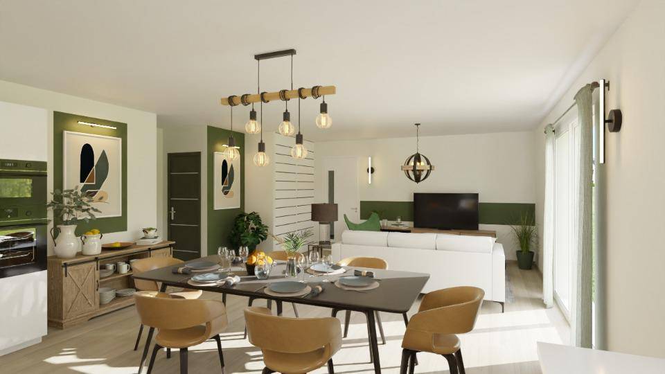 Programme terrain + maison à Langlade en Gard (30) de 120 m² à vendre au prix de 452000€ - 2