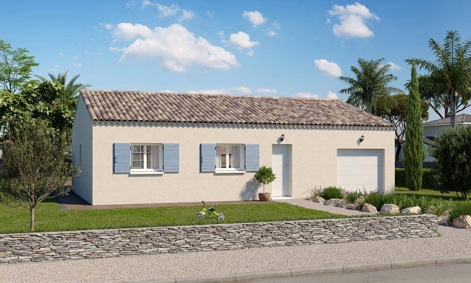 Programme terrain + maison à Couzeix en Haute-Vienne (87) de 85 m² à vendre au prix de 253200€ - 1
