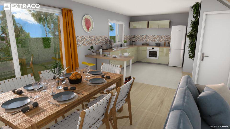 Programme terrain + maison à Sotteville-lès-Rouen en Seine-Maritime (76) de 113 m² à vendre au prix de 422000€ - 3