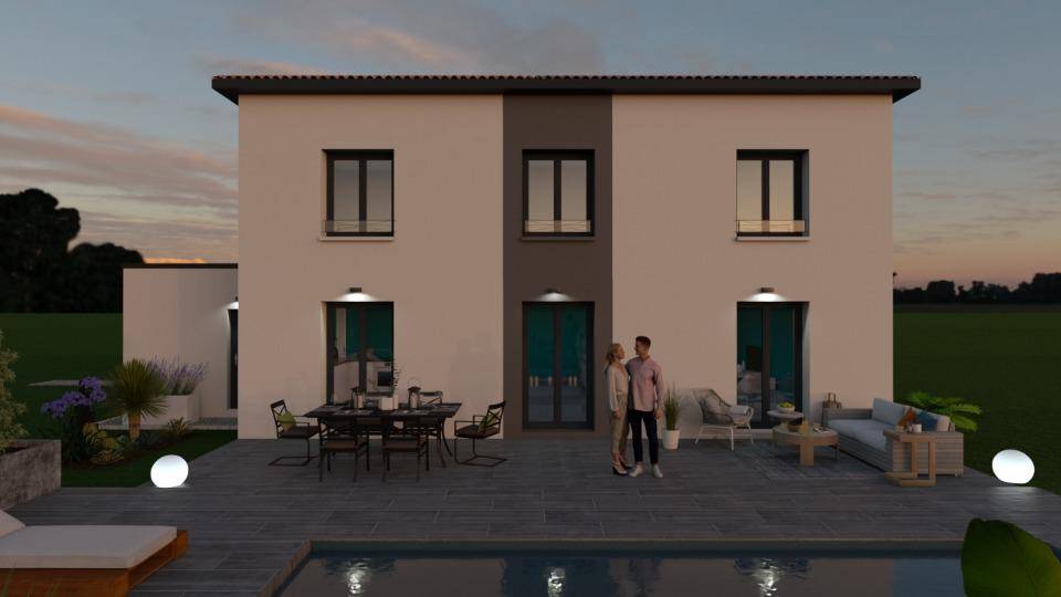 Programme terrain + maison à Grillon en Vaucluse (84) de 130 m² à vendre au prix de 354000€ - 4