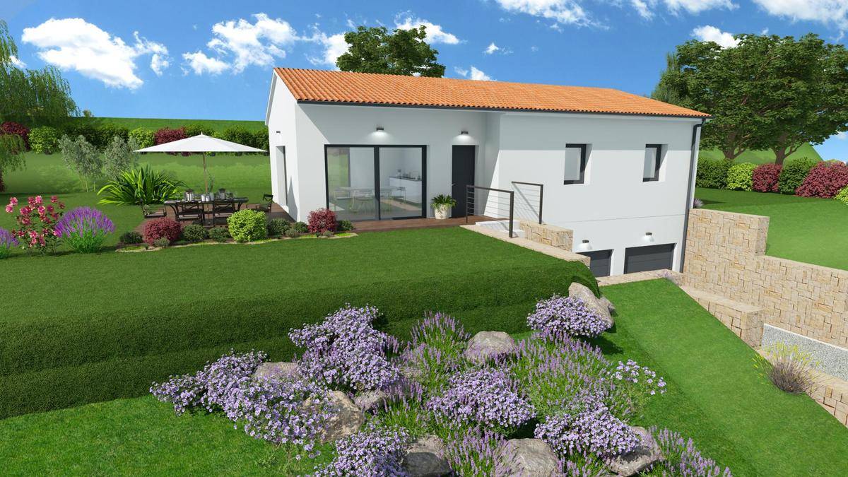 Programme terrain + maison à Issoire en Puy-de-Dôme (63) de 117 m² à vendre au prix de 339700€ - 1