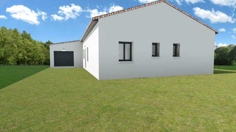 Programme terrain + maison à Bagnols-sur-Cèze en Gard (30) de 107 m² à vendre au prix de 334500€ - 2