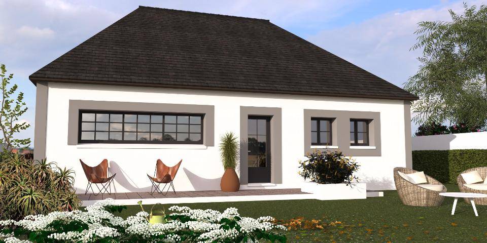 Programme terrain + maison à Aubergenville en Yvelines (78) de 123 m² à vendre au prix de 570000€ - 1