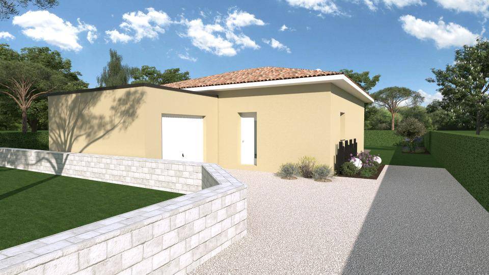Programme terrain + maison à Arles en Bouches-du-Rhône (13) de 75 m² à vendre au prix de 285000€ - 3