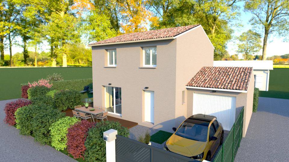 Programme terrain + maison à L'Union en Haute-Garonne (31) de 85 m² à vendre au prix de 340000€ - 2