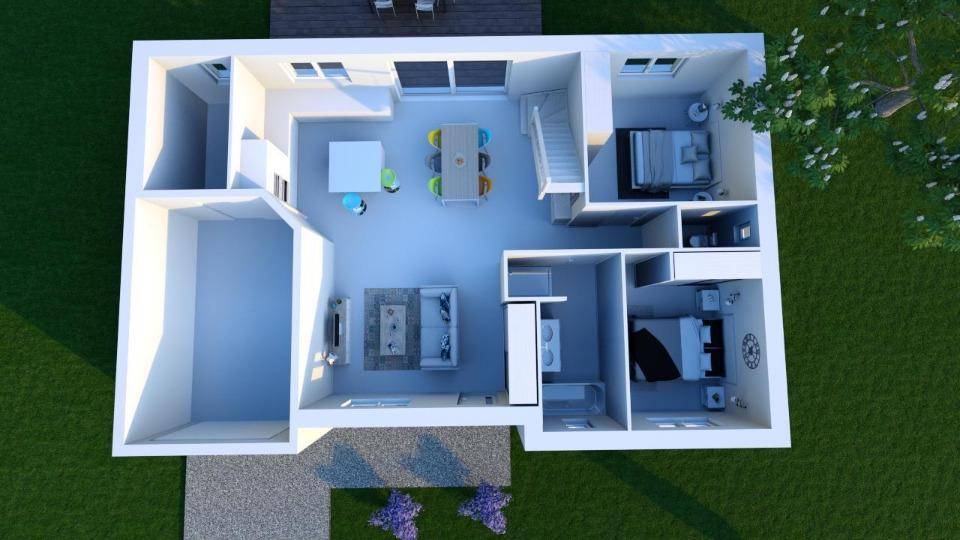 Programme terrain + maison à Fercé-sur-Sarthe en Sarthe (72) de 80 m² à vendre au prix de 205000€ - 3