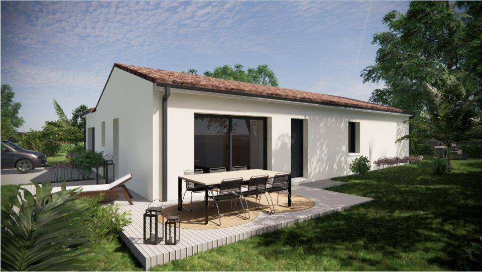 Programme terrain + maison à La Couronne en Charente (16) de 97 m² à vendre au prix de 237000€ - 2