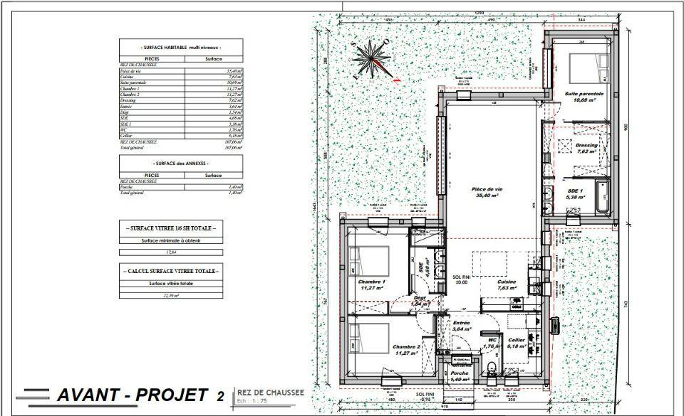 Programme terrain + maison à Tesson en Charente-Maritime (17) de 107 m² à vendre au prix de 296000€ - 4