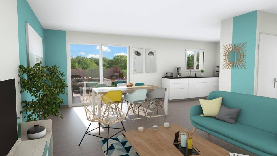 Programme terrain + maison à La Vicomté-sur-Rance en Côtes-d'Armor (22) de 80 m² à vendre au prix de 265850€ - 3