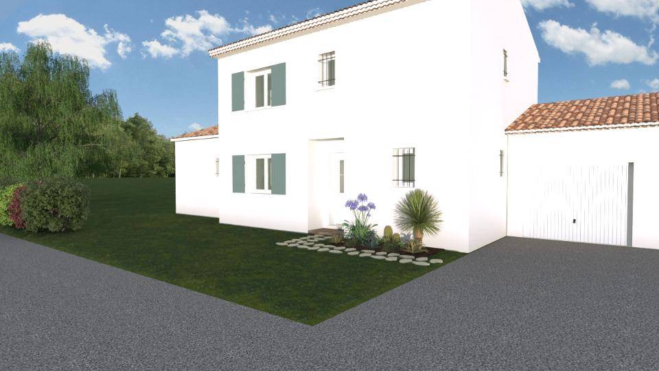 Programme terrain + maison à Cheval-Blanc en Vaucluse (84) de 105 m² à vendre au prix de 400800€ - 3