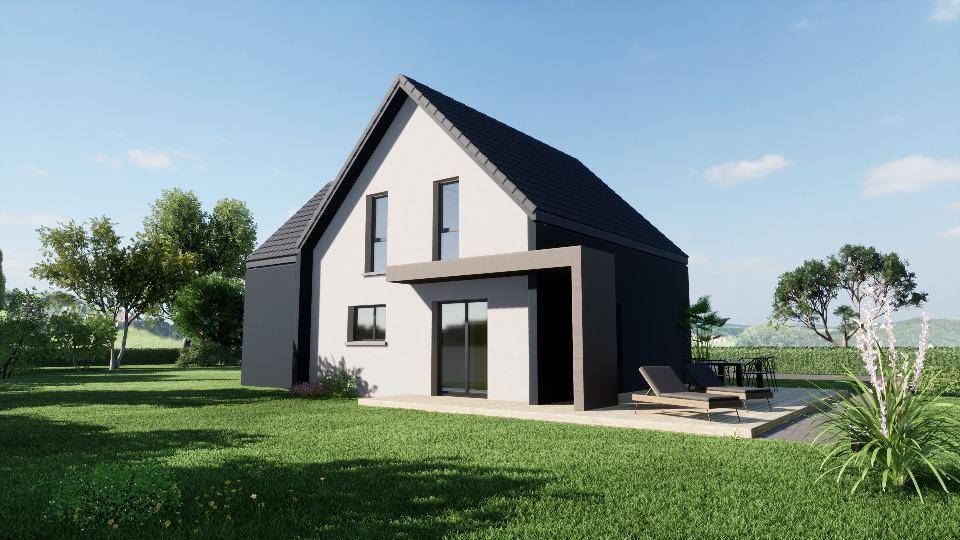 Programme terrain + maison à Mackwiller en Bas-Rhin (67) de 120 m² à vendre au prix de 290000€ - 3