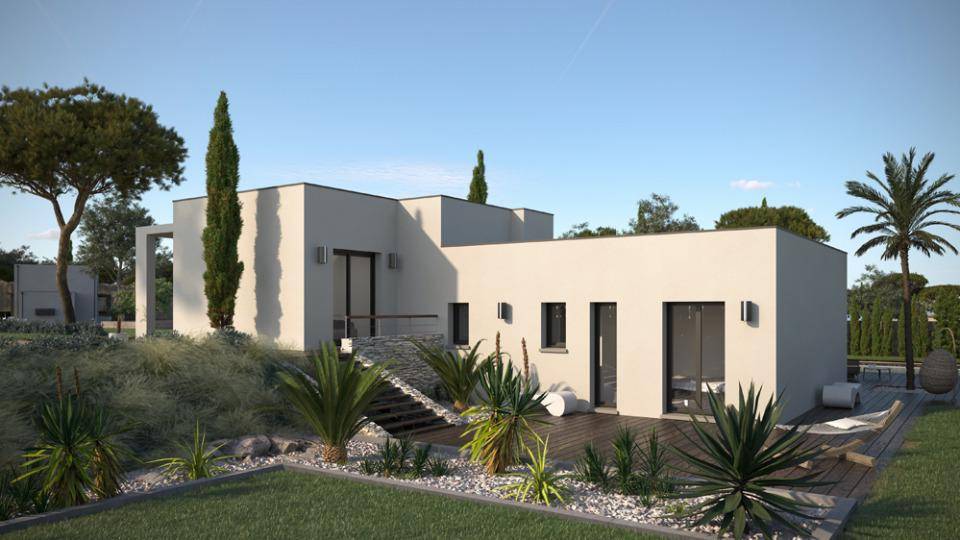 Programme terrain + maison à Monteux en Vaucluse (84) de 110 m² à vendre au prix de 558000€ - 2