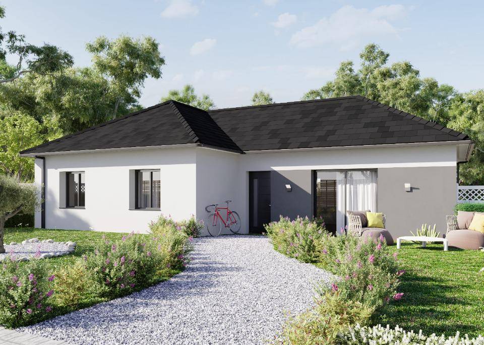 Programme terrain + maison à Ponlat-Taillebourg en Haute-Garonne (31) de 90 m² à vendre au prix de 191790€ - 1