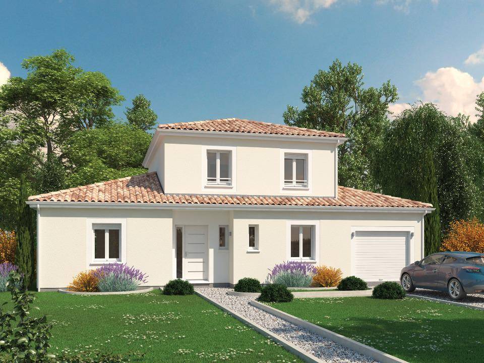 Programme terrain + maison à Singleyrac en Dordogne (24) de 130 m² à vendre au prix de 316000€ - 1