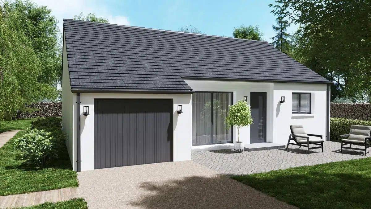 Programme terrain + maison à Moncel-sur-Seille en Meurthe-et-Moselle (54) de 75 m² à vendre au prix de 179189€ - 1